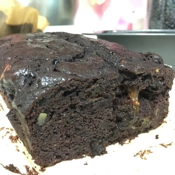 香蕉巧克力磅蛋糕 : Mei-ying Huang一起做