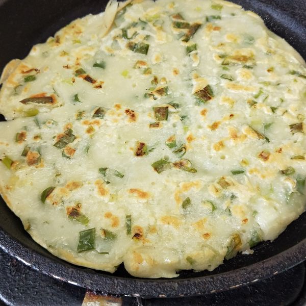 【簡易版15分鐘】蔥油餅：joyce chu 一起做