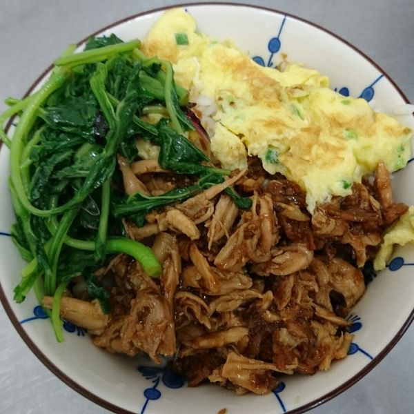 簡易雞肉飯 : hitgreen32一起做