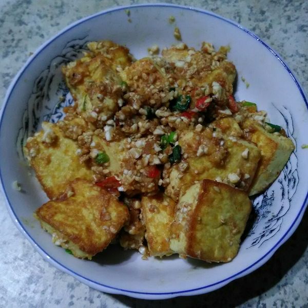 金沙豆腐~鹹香好下飯 : 林姿伶一起做