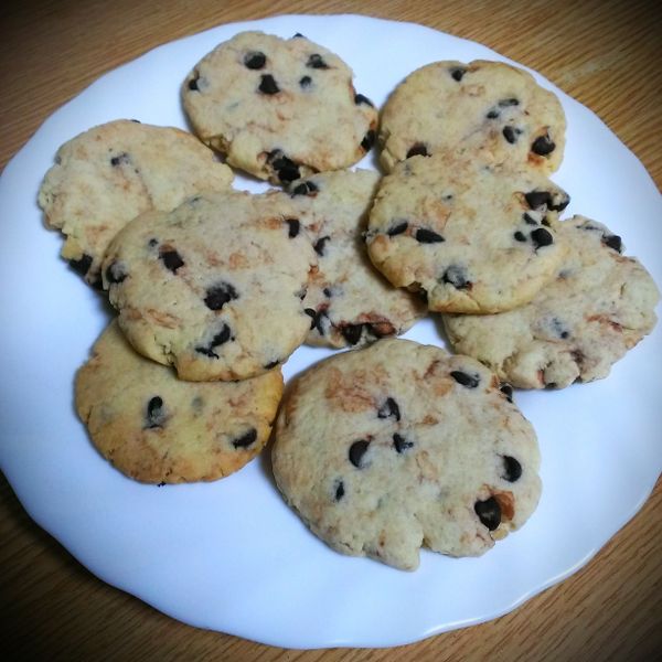 巧克力豆餅乾 : Kira Jhuang一起做