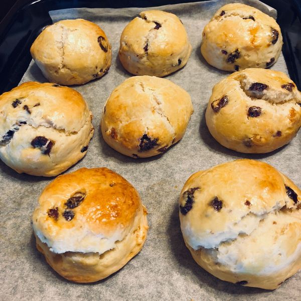 超蓬鬆司康的秘密配方~健康減油優格口味:小璇媽 一起做