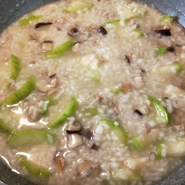 絲瓜粥：Vicky Wu 一起做