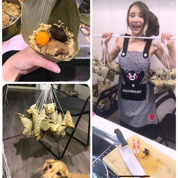 古早味粽子【超詳細步驟】（蛋黃栗子肉粽） : CharmyNi一起做