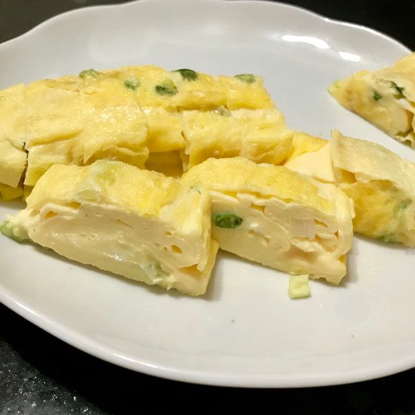 起士玉子燒(切達起士入口即化,超好吃):Emma 一起做