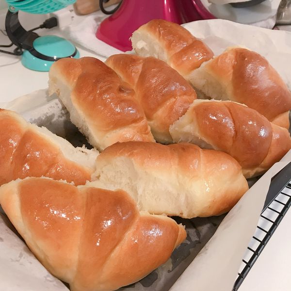 優格鹹奶油餐包：Amy Peng 一起做