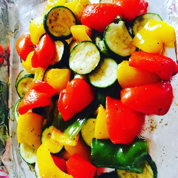 地中海式烤時蔬：親愛的 一起做