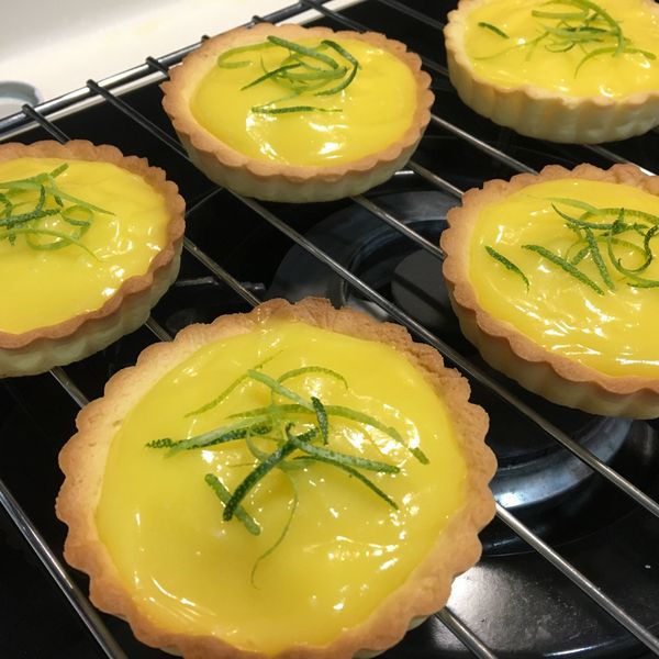 法式檸檬塔：姀 一起做