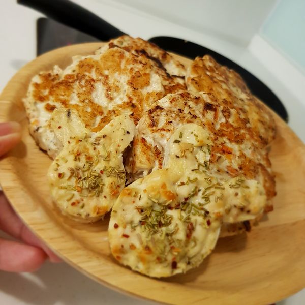 鮪魚雞肉煎餅 : 林婉蓁一起做