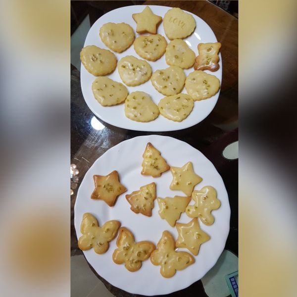 酸酸甜甜檸檬糖霜餅乾💕：球。 一起做