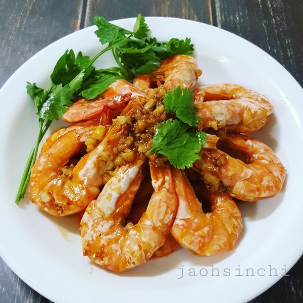 檸檬奶油蝦 : J.H.C的餐桌一起做