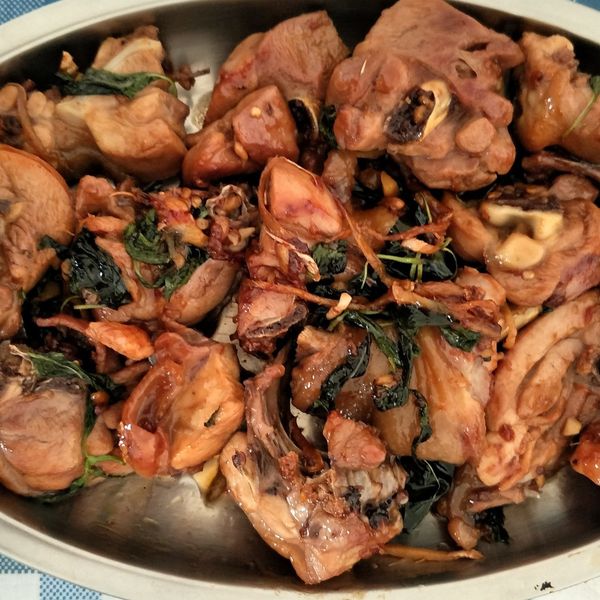 超下飯！熱炒三杯雞 : 葉美月一起做