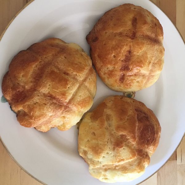 菠蘿麵包【麥典實作工坊麵包專用粉】 : Joannie Liu一起做