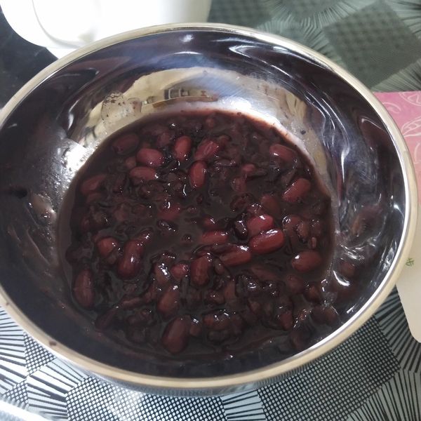 補血紅豆紫米粥 - 電鍋料理:寶寶 一起做