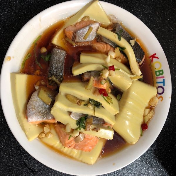 超開胃豆腐蒸鮭魚【深夜食堂x鮮食家】：劉沛君 一起做