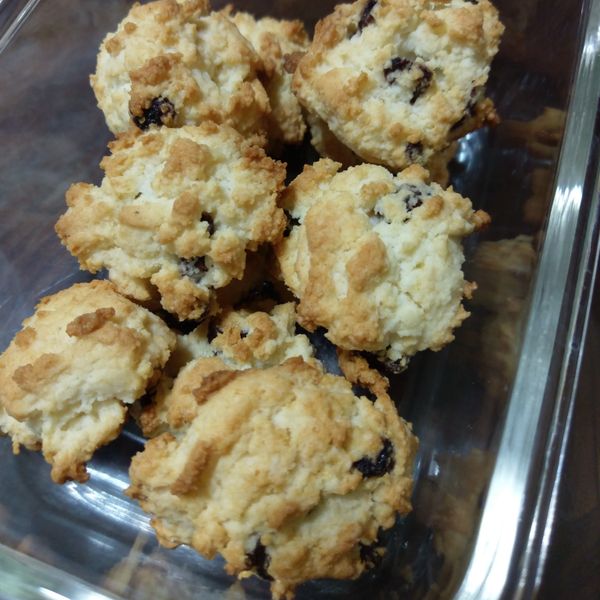 蔓越莓餅乾【鬆餅粉製作】：Chun Liu 一起做