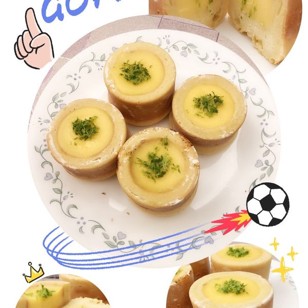 整杯都能吃的杯子蛋糕（凹凸模製作）：Moon Cycho 一起做