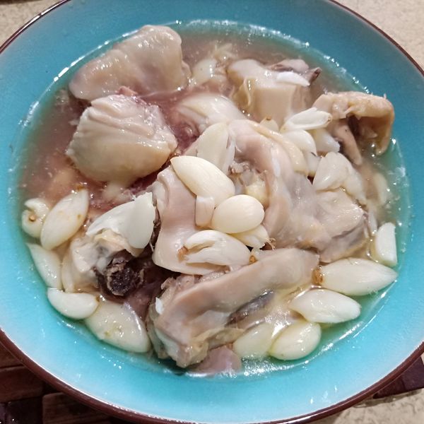 簡單蒜頭雞(電鍋版) : 蘭心一起做