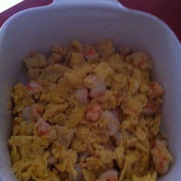 蝦仁炒蛋 : Sai Leng Choon一起做