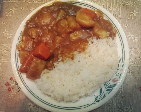 懶人! 低卡! 咖哩雞肉飯 (兩人份)：bon 一起做