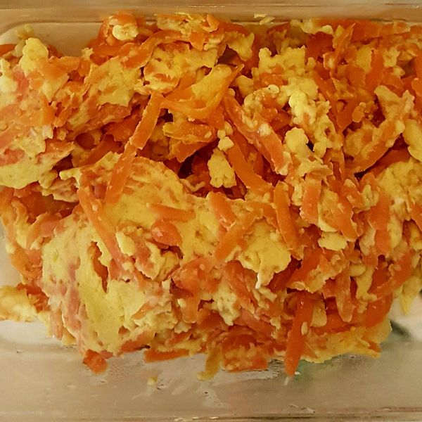 紅蘿蔔絲炒蛋 炒水蛋 清粥小菜 家常便當 : Jill Li一起做
