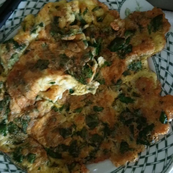 酒香九層塔煎蛋 : Vivian Hung一起做