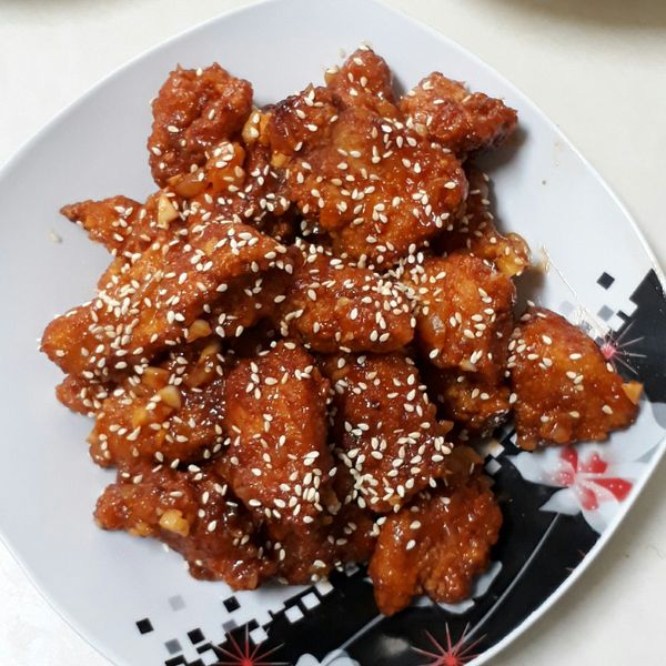 韓式炸雞【免炸 低油 烤箱料理】 : Vita一起做