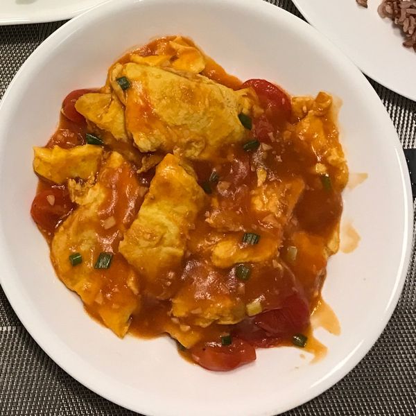 番茄炒蛋 : mikisushella一起做