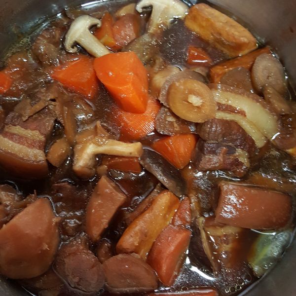 牛蒡馬鈴薯燉肉 : Apple Lin一起做