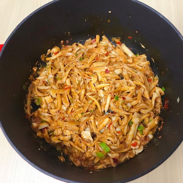 低碳低卡~鹹蛋金沙鴻禧菇：熊猫1118 一起做