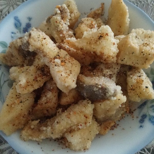 [蔬菜]炸杏鮑菇（兩種炸粉P.K）：喵喵寶 一起做