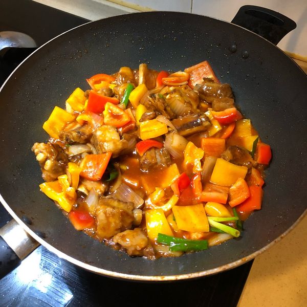 免油炸~糖醋排骨：黎冠瑛 一起做