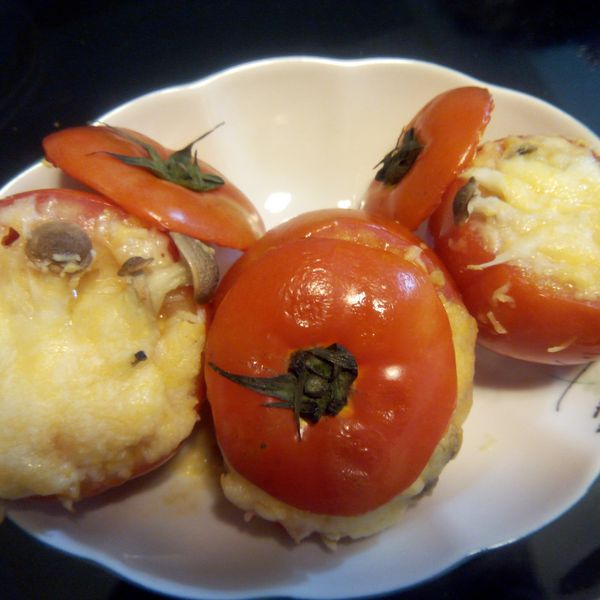 焗烤茄菇：tefang 一起做