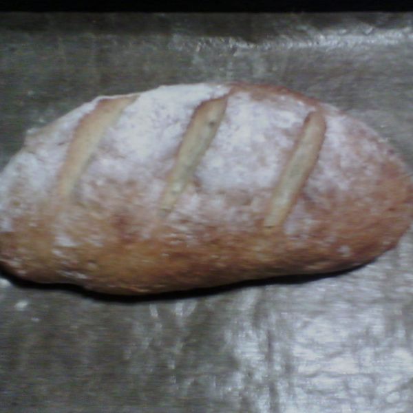 【烘培筆記】免揉。鄉村麵包：阿婆廚房 一起做