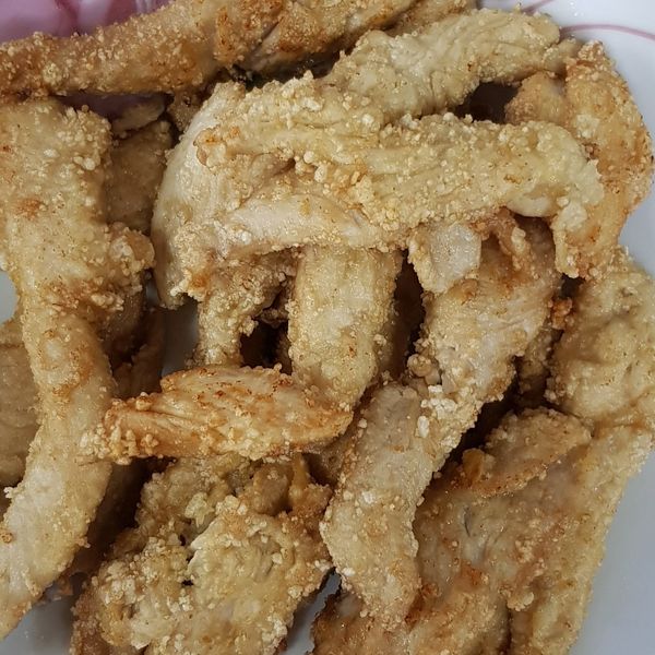 奶油香草檸檬雞柳：潘 一起做