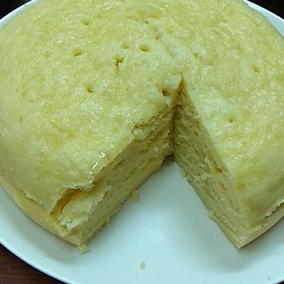 電子鍋。蜂蜜蛋糕 : 蔡迆蓁一起做