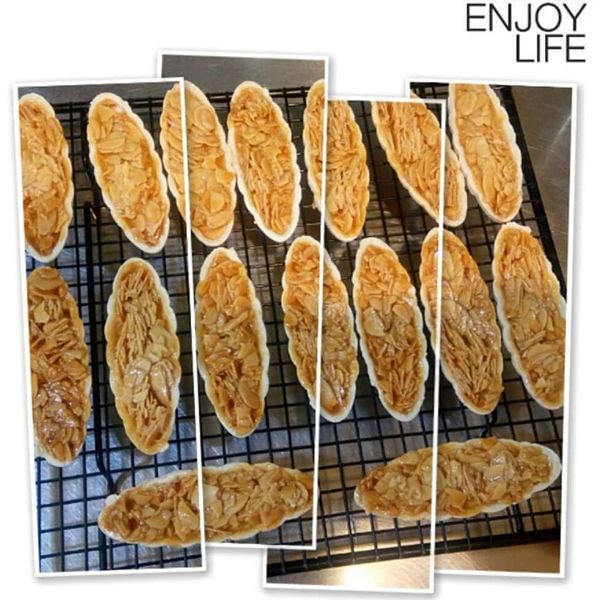 法式焦糖蜂蜜杏仁船🍯 : Jia-Wen Lin一起做