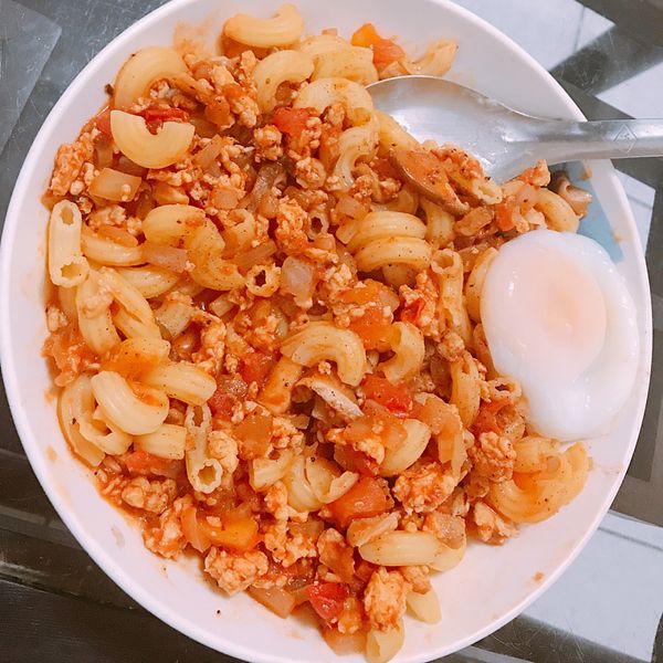 蕃茄蘑菇義大利肉醬麵 : 高長恭一起做