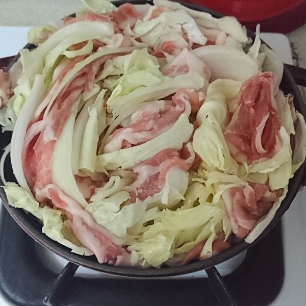 千層白菜鍋(花朵鍋)簡單做:伊娃林 一起做