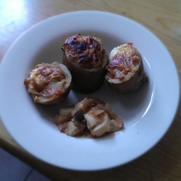 肉醬馬鈴薯泥：邱奕婕 一起做