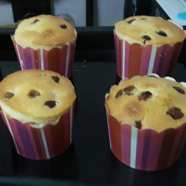 藍莓馬芬 : Amy 一起做