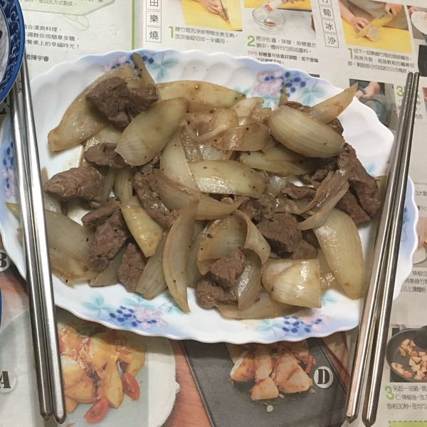 黑胡椒牛肉 : Min一起做
