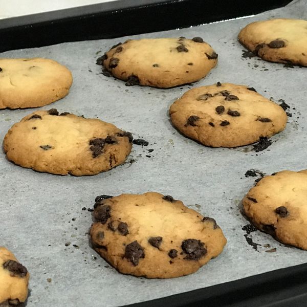 美式巧克力豆軟餅乾：Judy 一起做