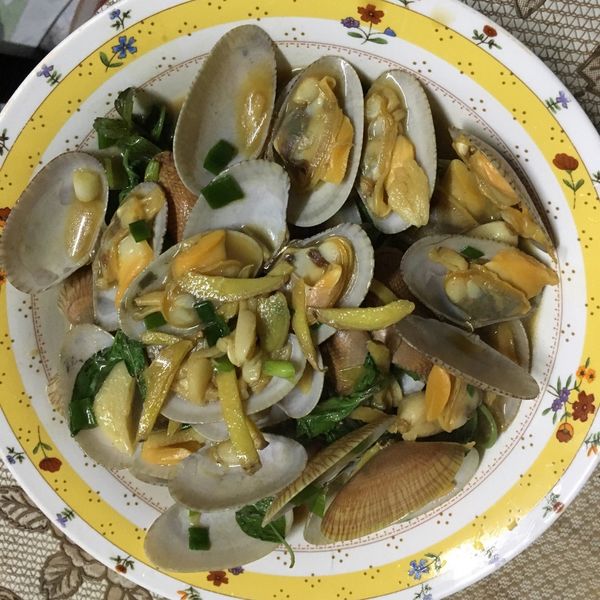 九層塔炒海瓜子 : 蕭叮鈴一起做