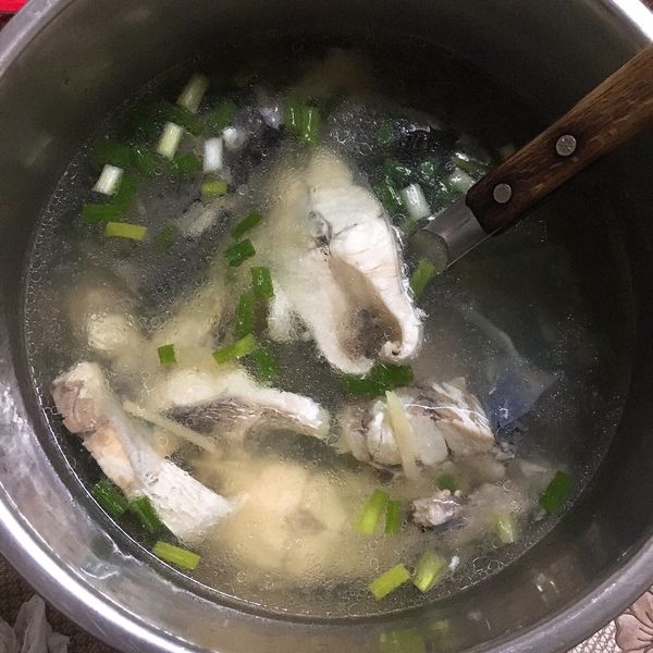 薑絲鱸魚湯 : 蕭叮鈴一起做