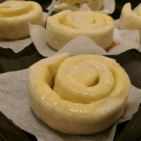 👩‍🍳爆漿起士鮮奶饅頭 : Karen Huang一起做