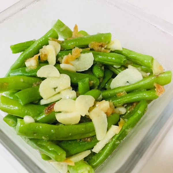 \\清燙涼拌-油蔥酥蒜末四季豆// : Lisa Hsieh一起做