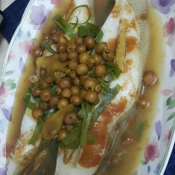蒸破布子鱈魚 : 黃雯一起做