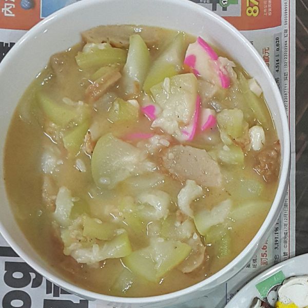 蝦米瓠瓜 : 黃雯一起做