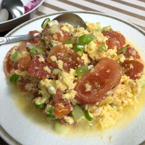 無番茄醬的番茄炒蛋 : Tsai Yuan Li一起做